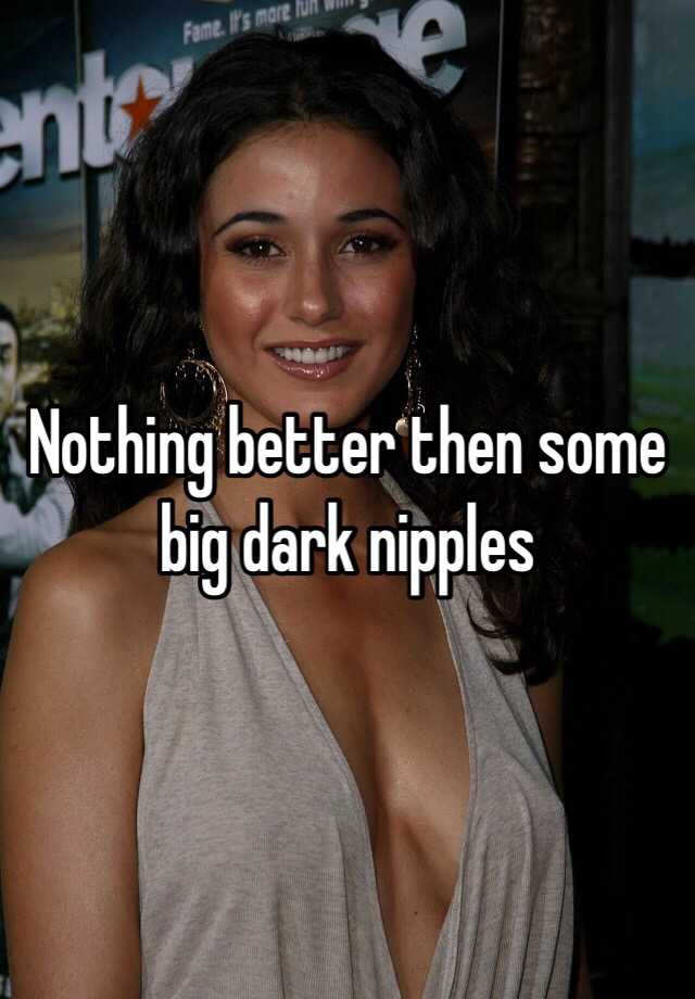 Giant Dark Nipples